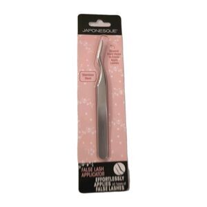 NEW Japonesque Fake Lash Stainless Steel Applicator Upward Slant MT-1198